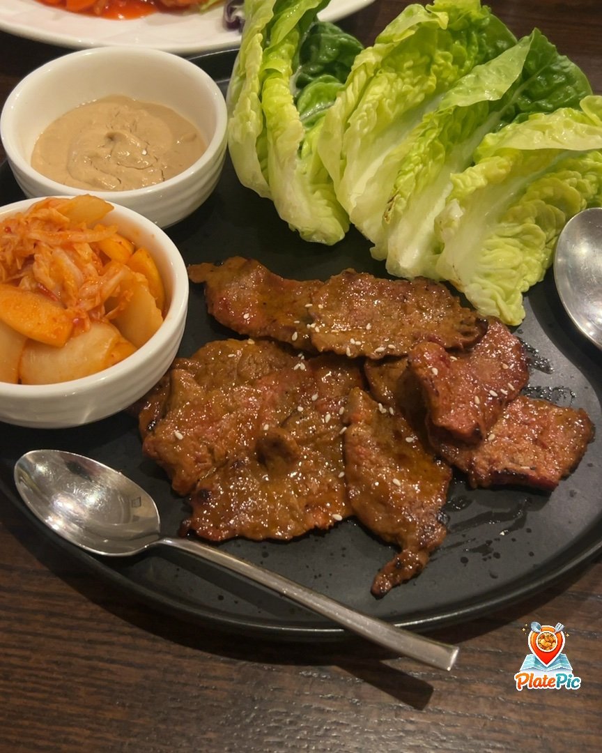 Korean grilled meat beef